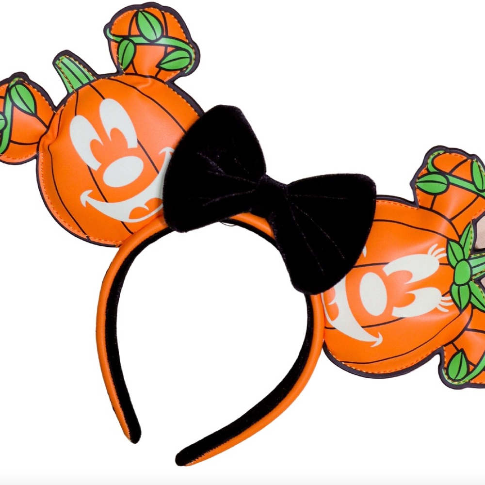 Loungefly Mickey-O-Lantern Headband Disney - Picture 2 of 3